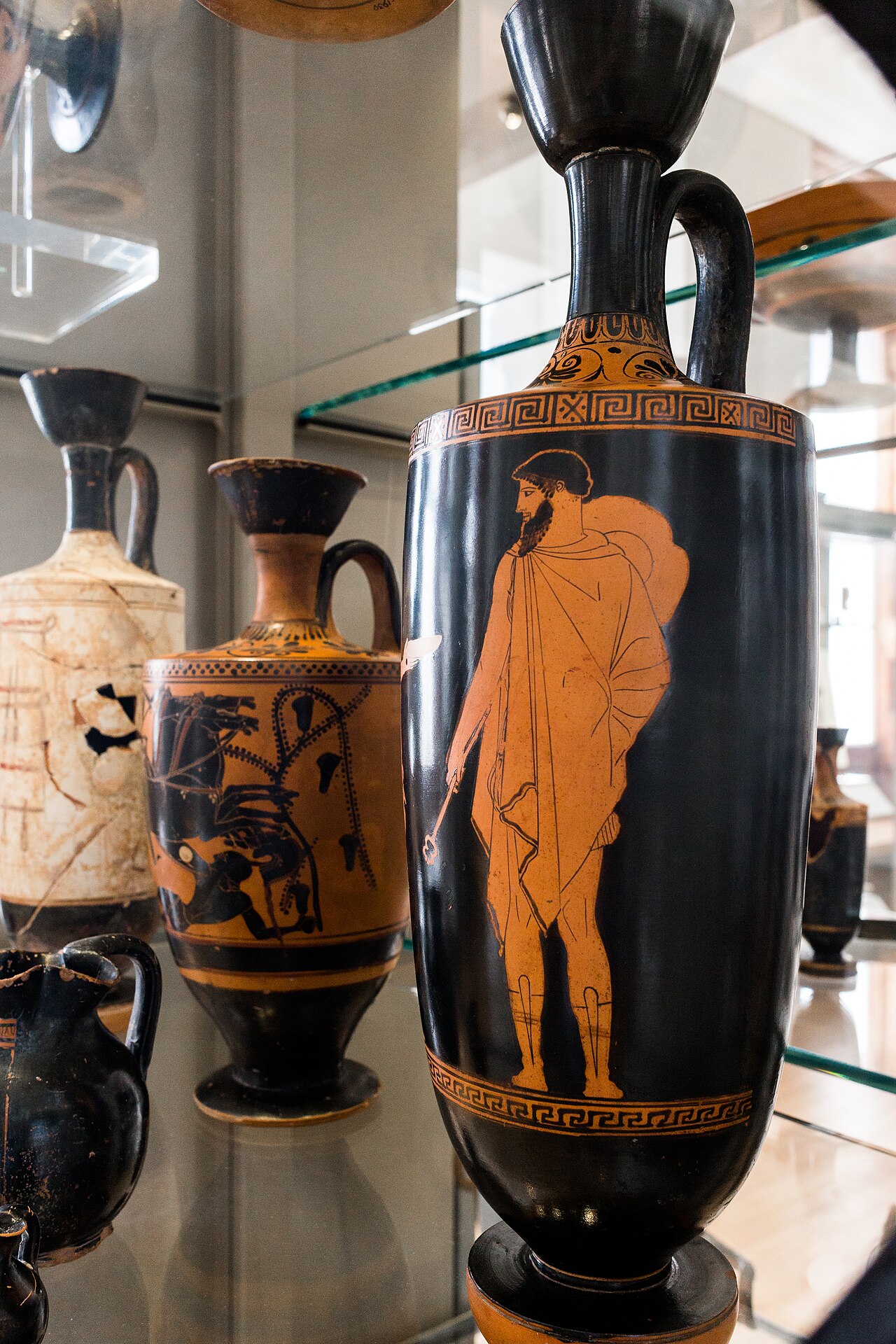 Achilles on an ancient Greek vase