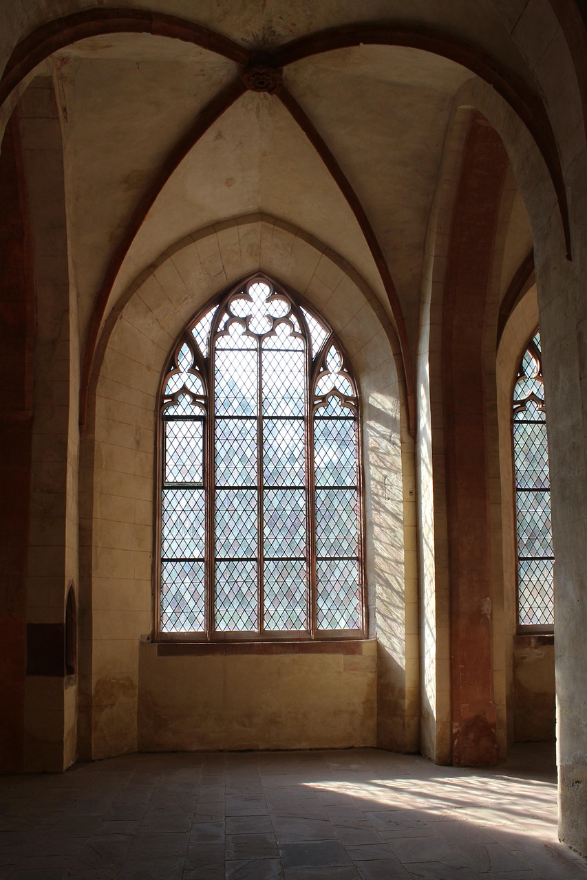 A cathedral window